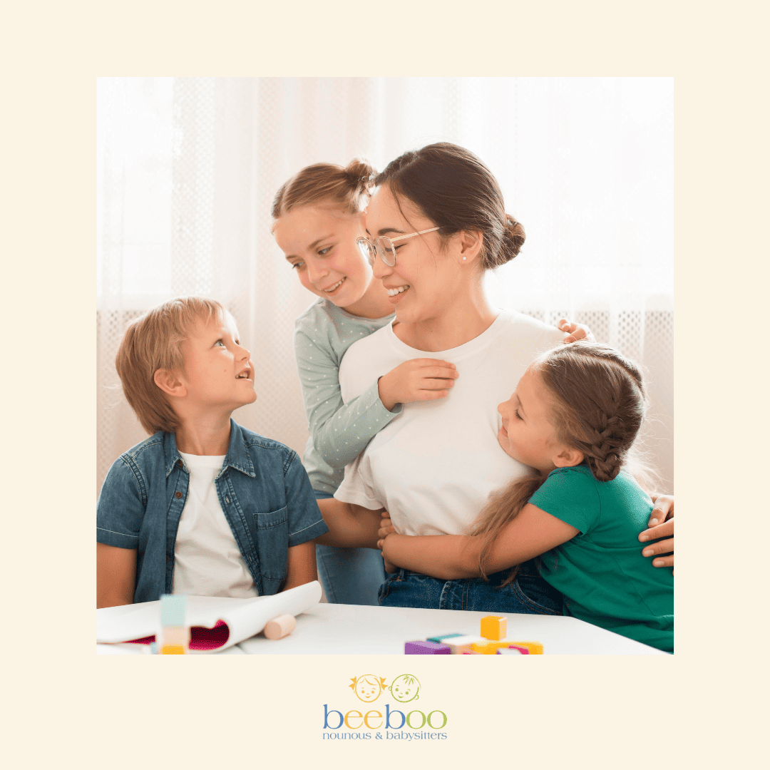 OUR AFTER-SCHOOL NANNIES FOR CALM EVENINGS AND STRESS-FREE WEDNESDAYS! Managing after-school activities in perfect harmony… Take a deep breath… A BeeBoo nanny is here for you