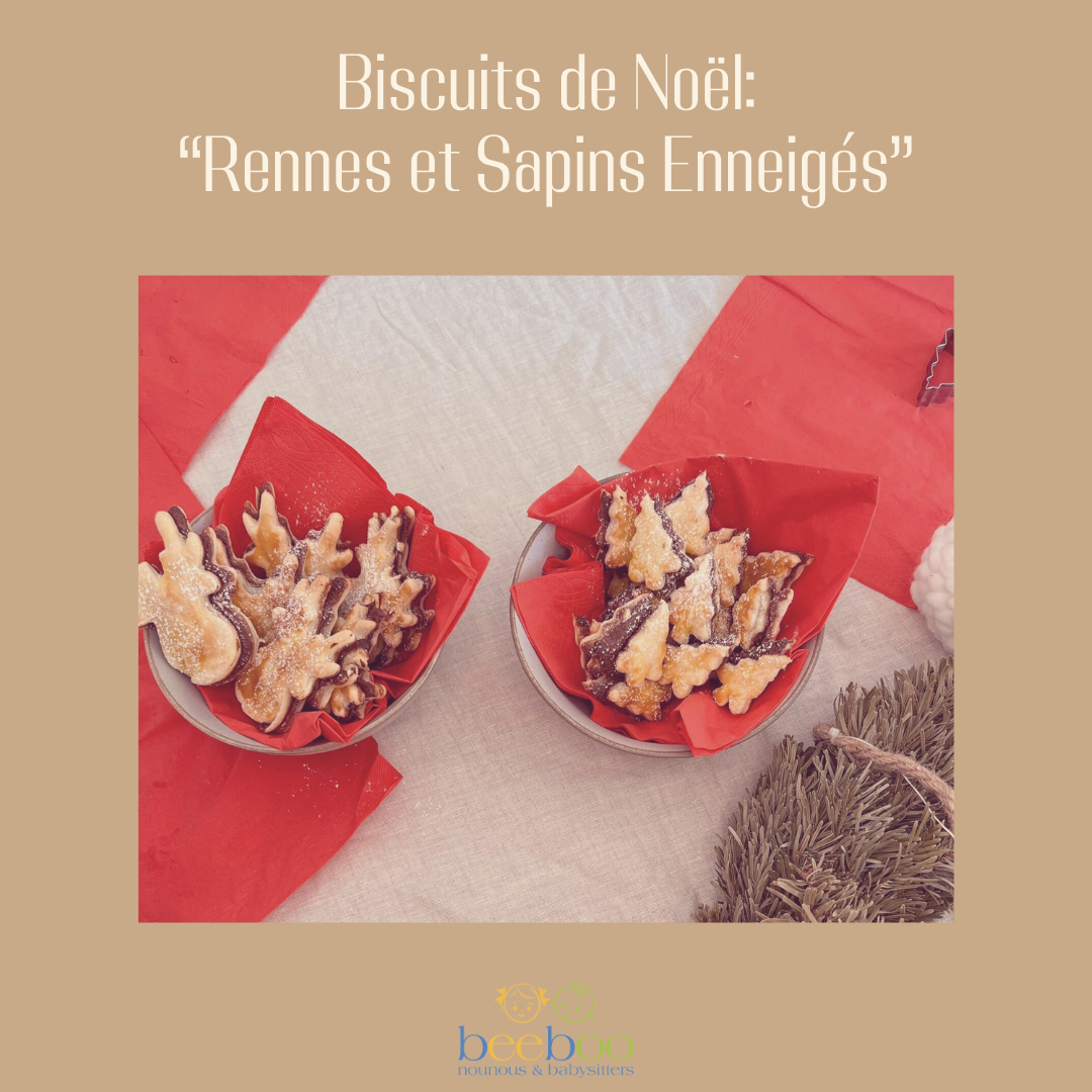 Cuisinez en Famille avec les Recettes du Chef BeeBoo !... Réalisez ensemble ces délicieux "Rennes et samins enneigés"!