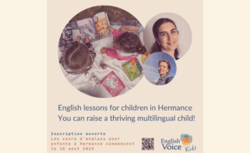 DES COURS D’ANGLAIS LUDIQUES ET EFFICACES POUR ENFANTS À HERMANCE DÈS AOÛT