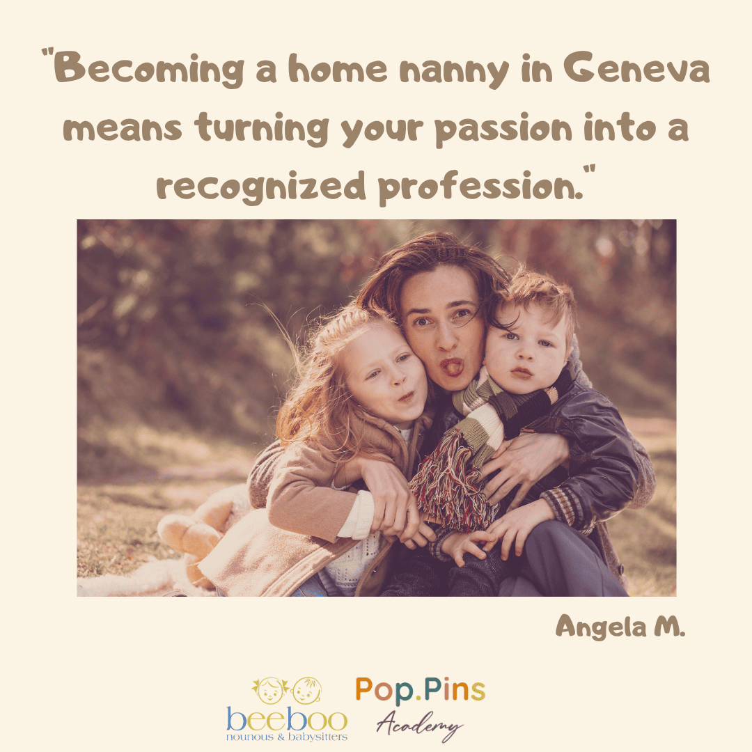 Angela shares her inspiring journey: how she went from a passionate nanny to a recognized professional thanks to the Pop.Pins Academy training in Geneva. Discover how to become a home nanny in Switzerland, gain confidence, and turn your passion for children into a fulfilling career.