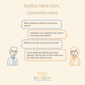 Interview with Maria Clara, a nanny in Hermance, passionate about her profession
